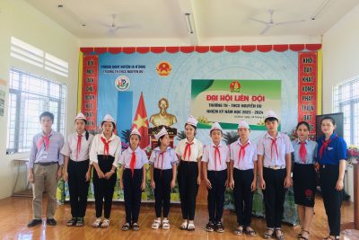 Đại hội Liên đội Trường TH-THCS Nguyễn Du nhiệm kỳ năm học 2023-2024